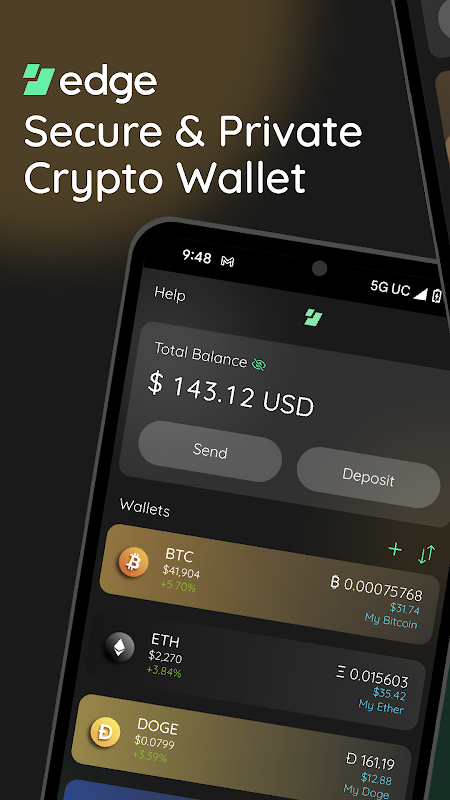 Edge - Bitcoin & Crypto Wallet