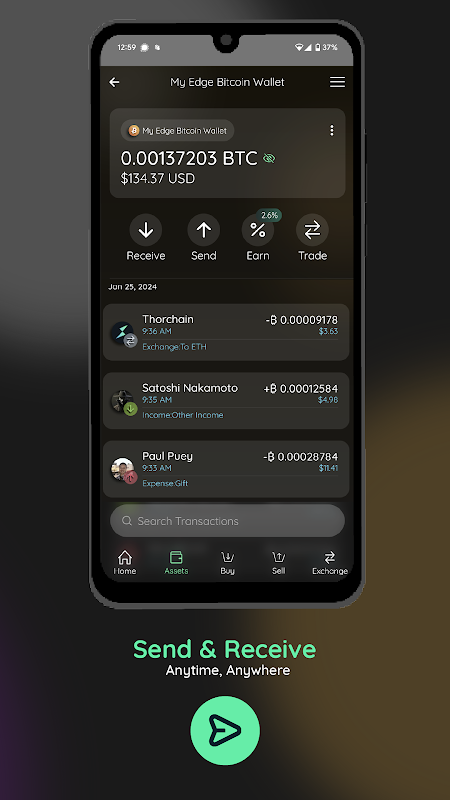 Edge - Bitcoin & Crypto Wallet