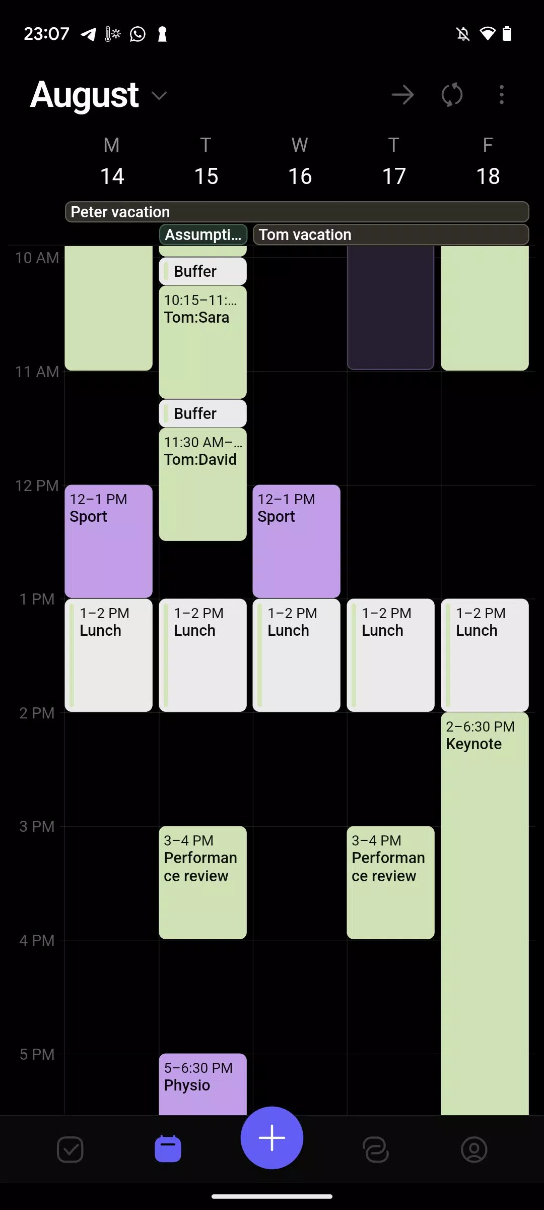 Morgen Calendar & Task Manager