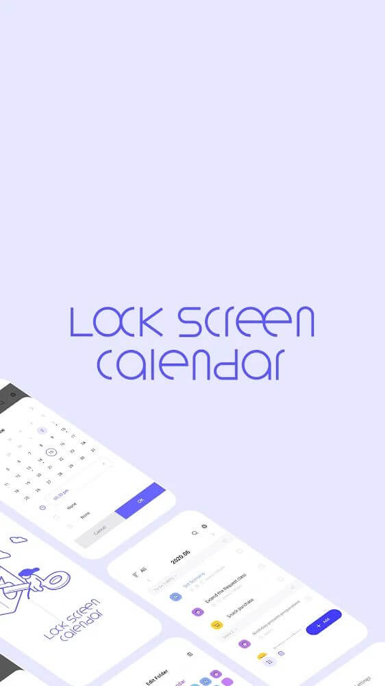 LockScreen Schedule - Calendar