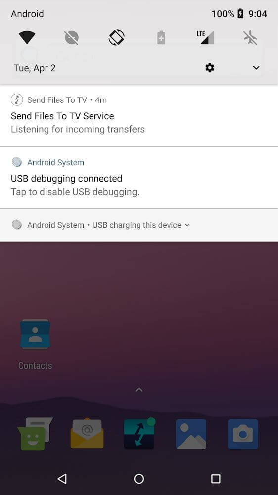 Send files to TV APK