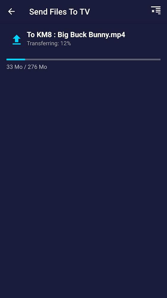Send files to TV APK