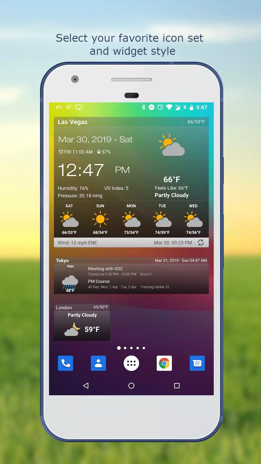 Weather & Clock Widget Plus