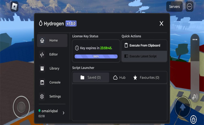 Hydrogen Executor apk