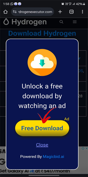 Hydrogen Executor apk