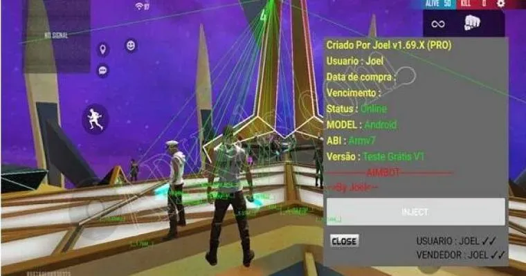 FFH4X Headshot Injector apk
