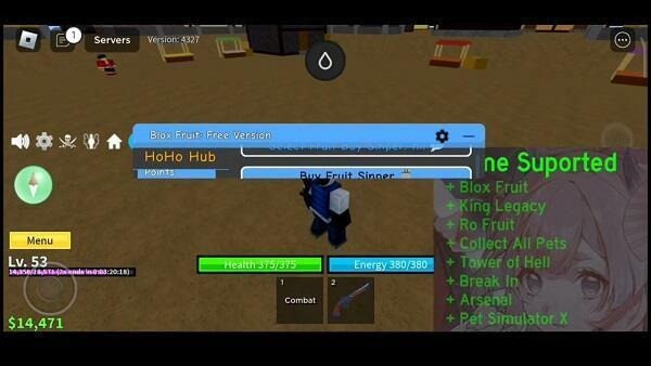 Hydrogen Executor Mod