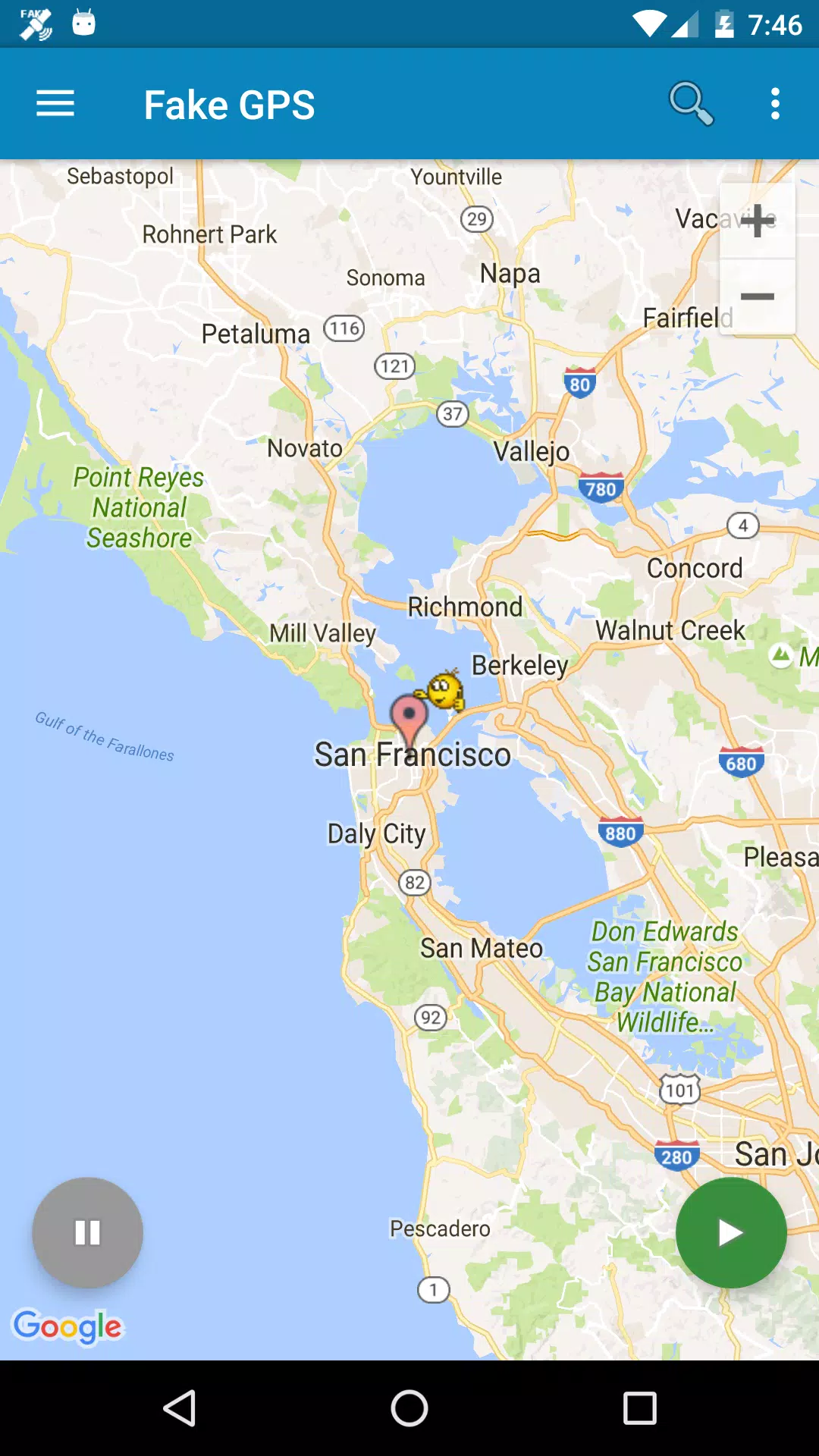 Fake GPS location APK
