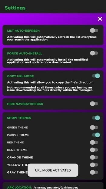 xManager APK