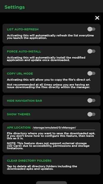 xManager APK