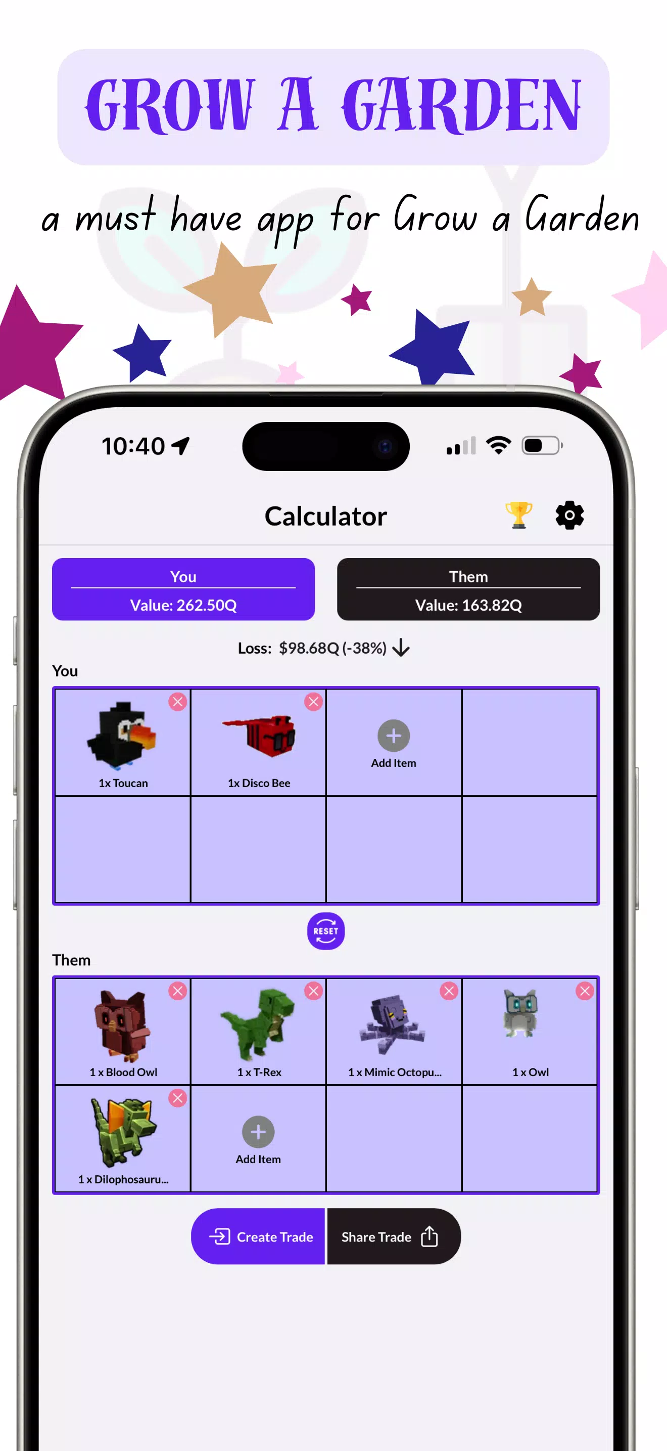 Grow a Garden Trade Calculator v1.0.6