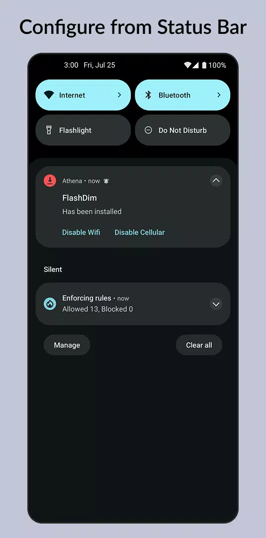 Athena: Firewall & Adblocker