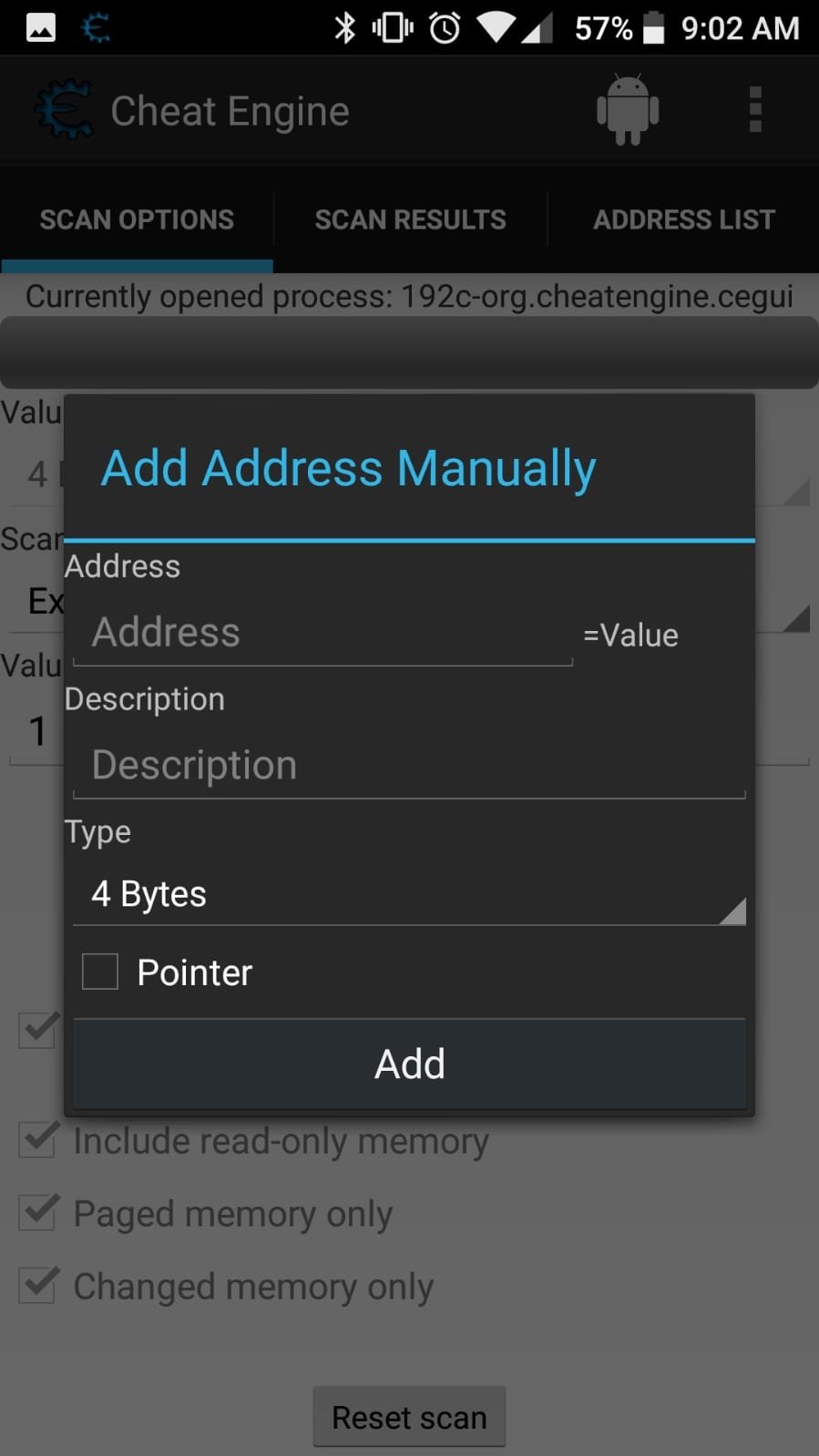 Cheat engine apk