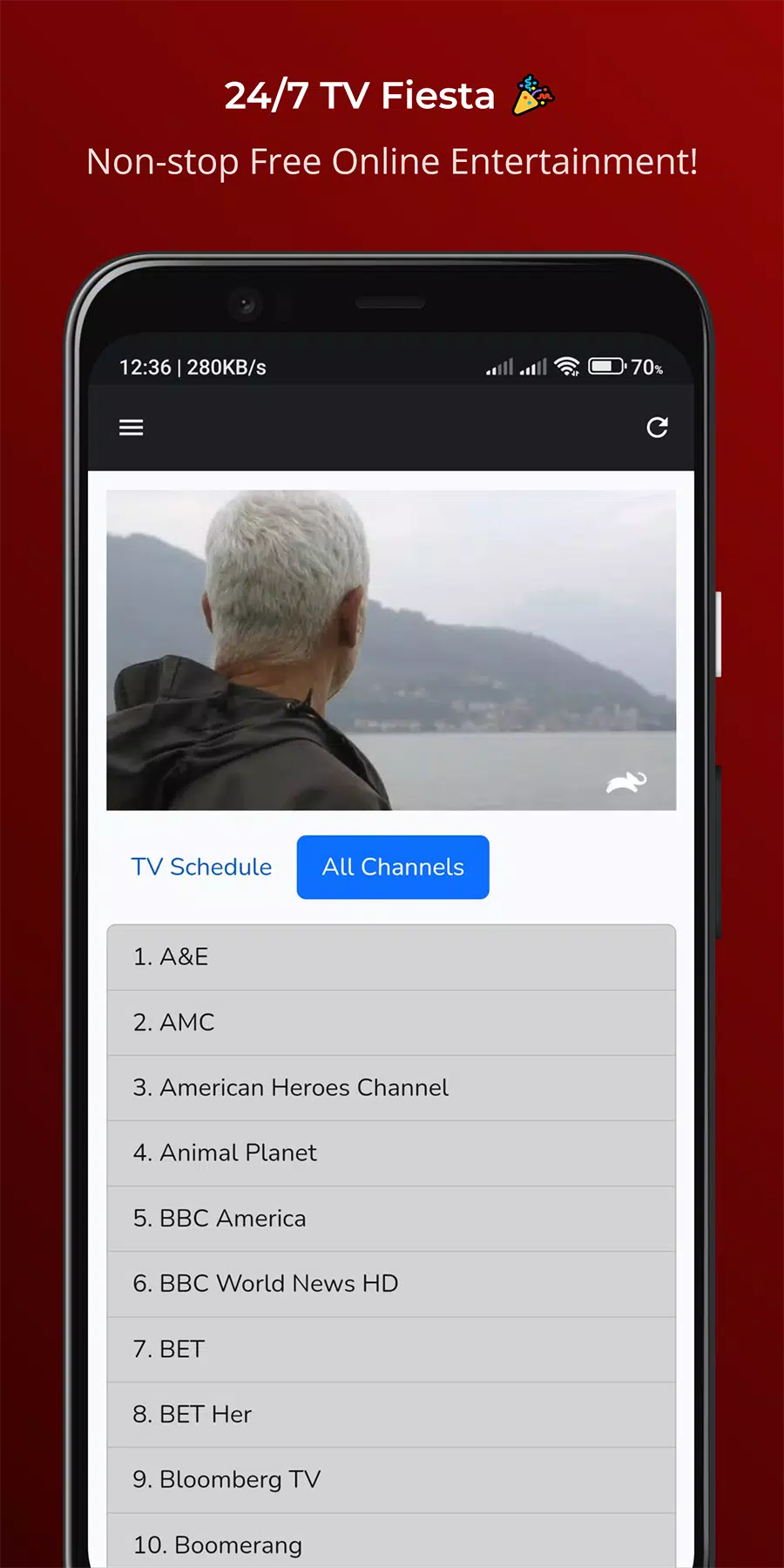 TheTVApp to apk