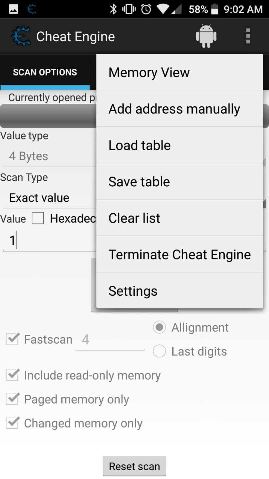 Cheat engine apk