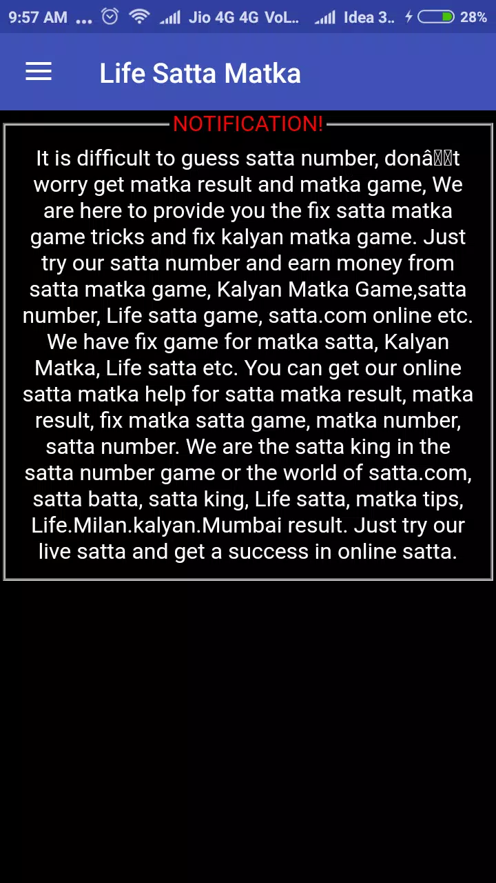 Life Satta Matka