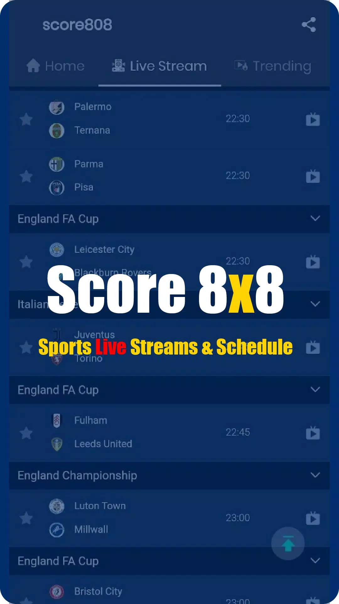 Score:888 Live Football TV