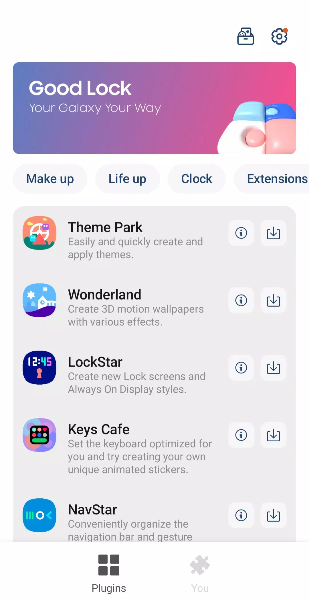 Samsung Good Lock