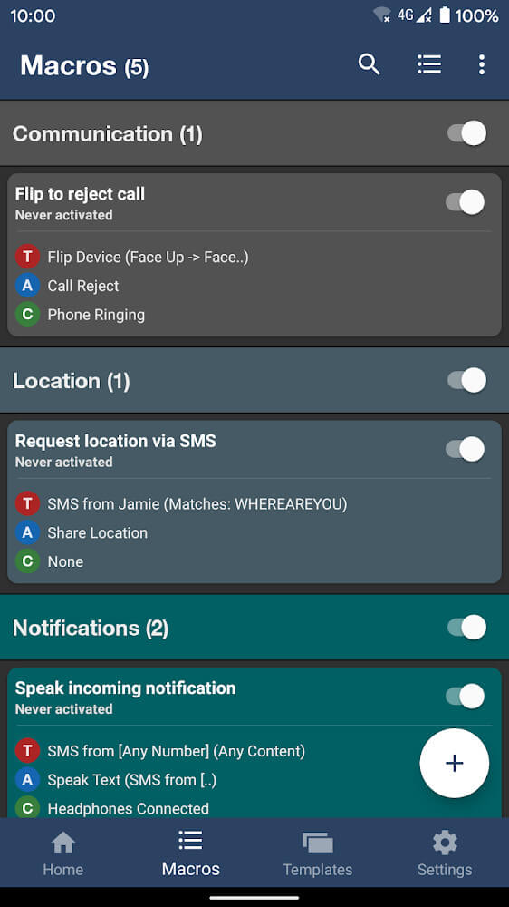 MacroDroid Device Automation Mod