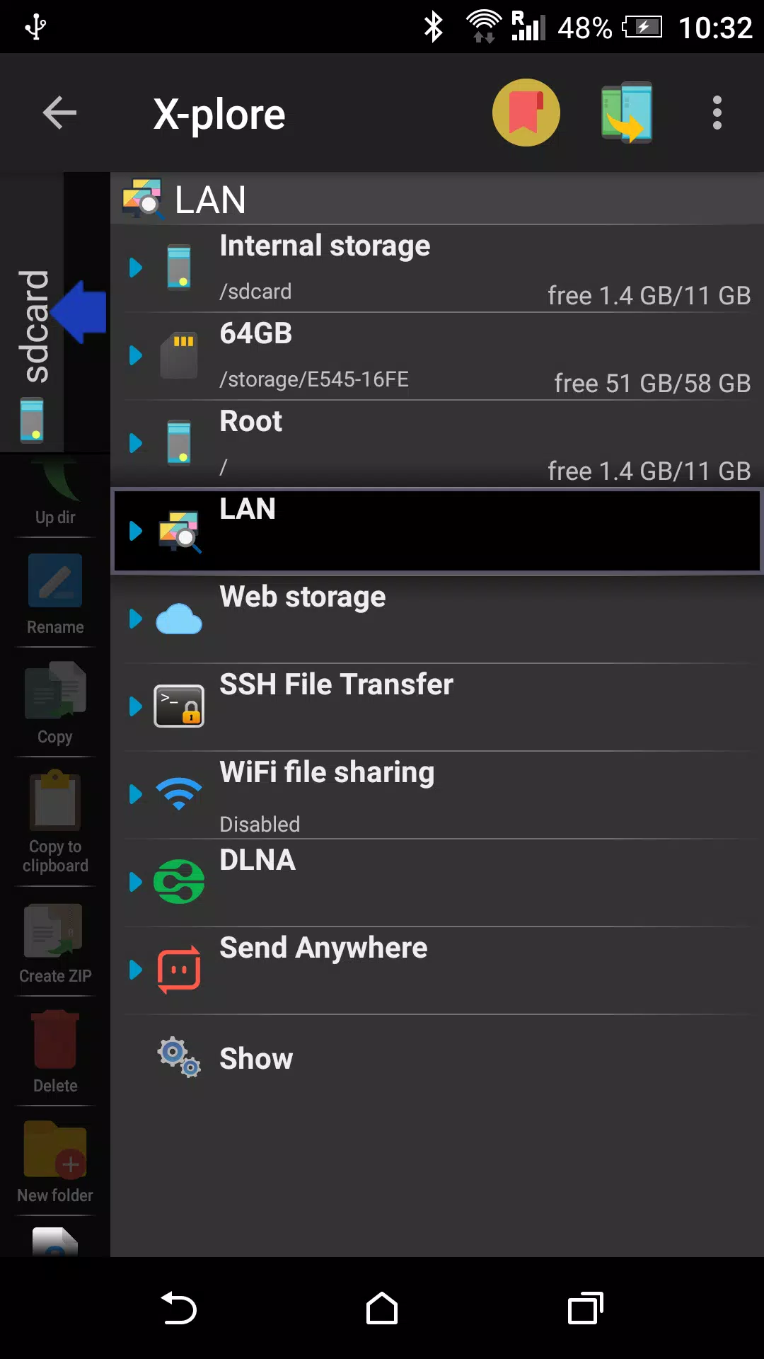 X-plore File Manager Mod