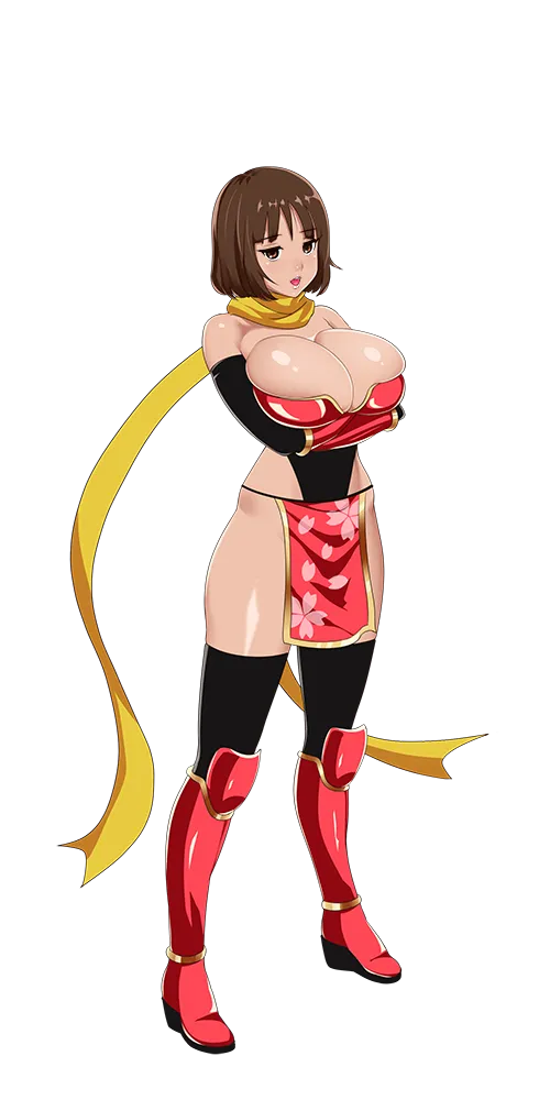 Kamichichi Girls: Sakura : Naked Apron