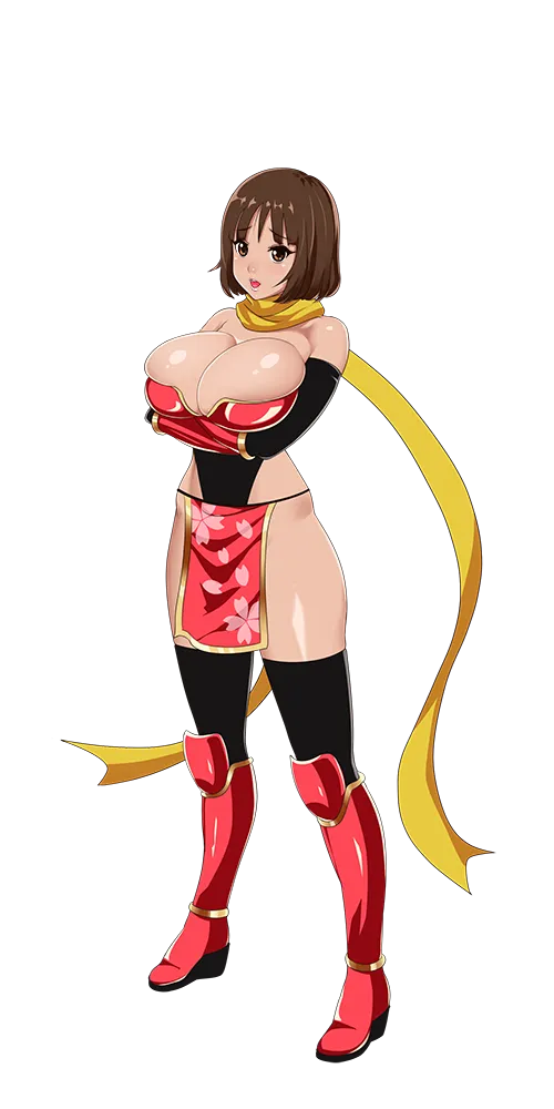 Kamichichi Girls: Sakura : Naked Apron