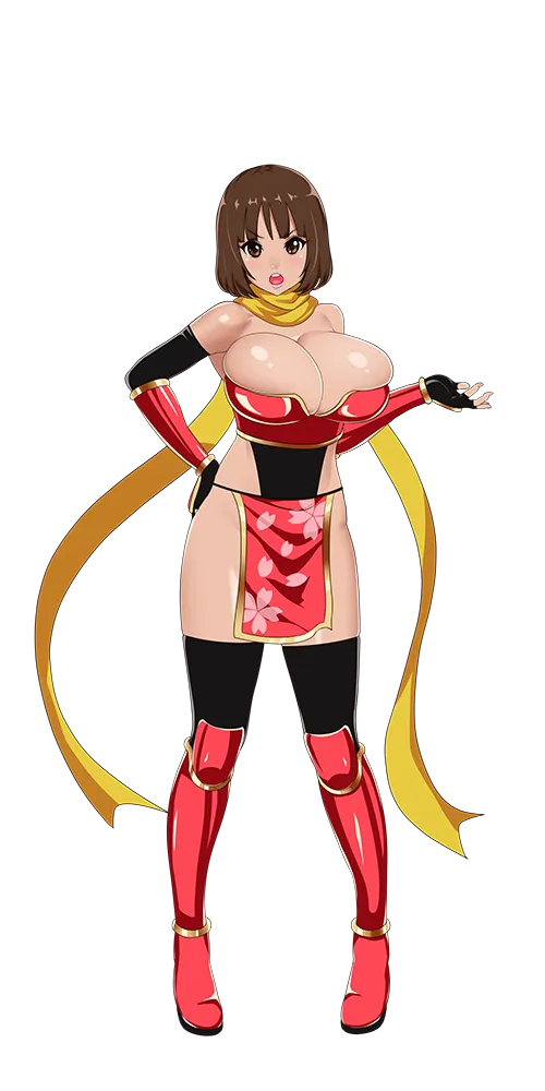 Kamichichi Girls: Sakura : Naked Apron