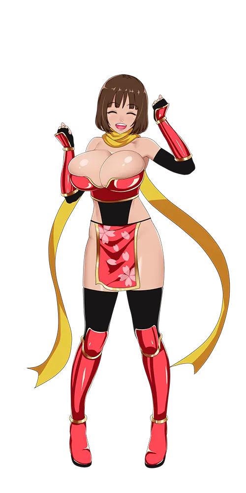 Kamichichi Girls: Sakura : Naked Apron