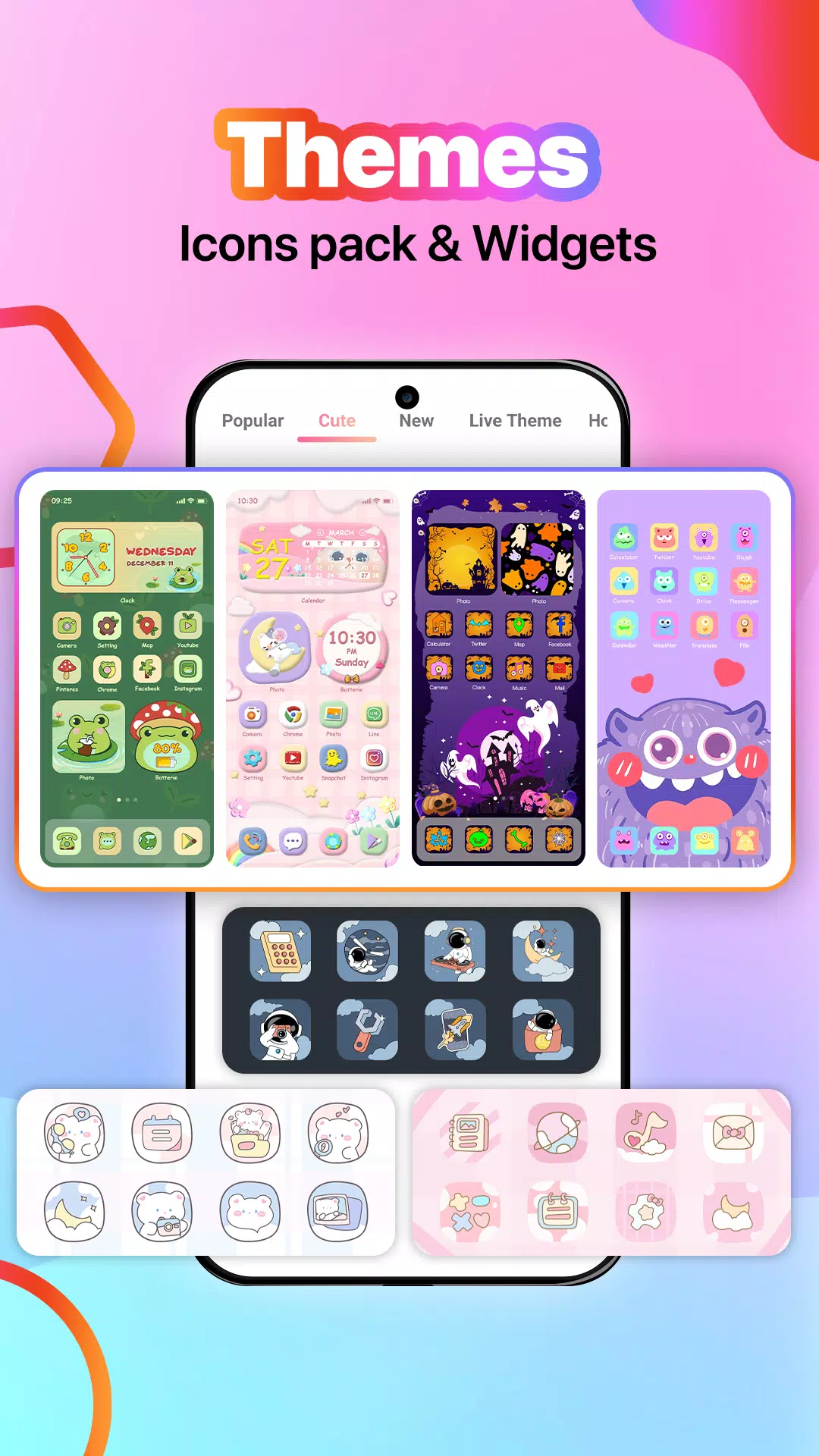 MiniPhone Launcher 26: Cool OS