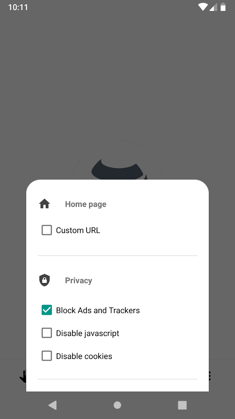 OH Private Web Browser