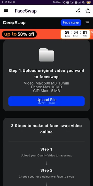Deepswap – AI Face Swap