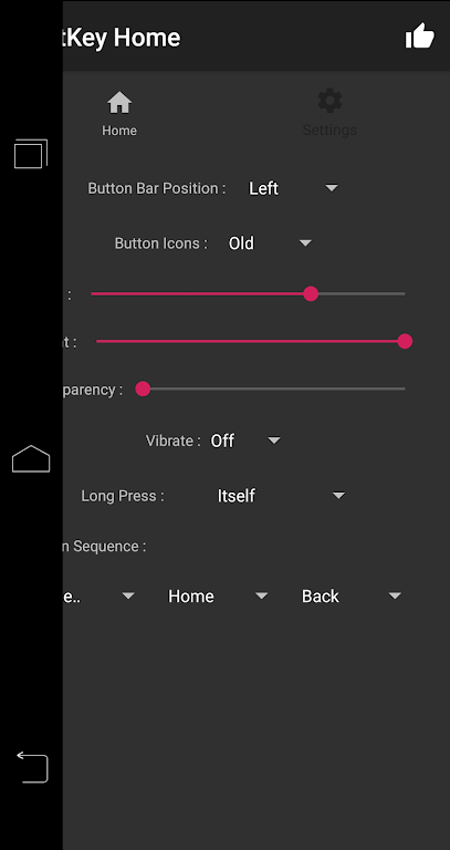 SoftKey - Home Back Button SoftKey - Home Back Button
