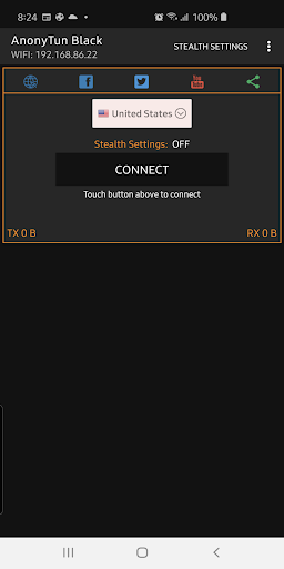 AnonyTun Black - Free Unlimited VPN Tunnel AnonyTun Black - Free Unlimited VPN Tunnel