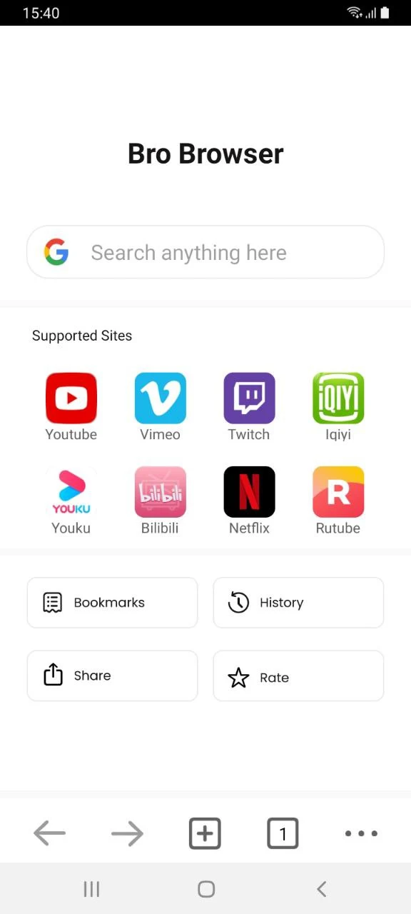Bro Browser