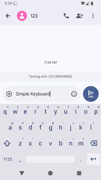 Clavier simple