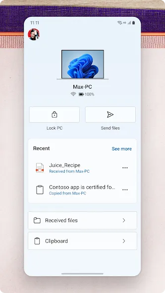 Link to Windows