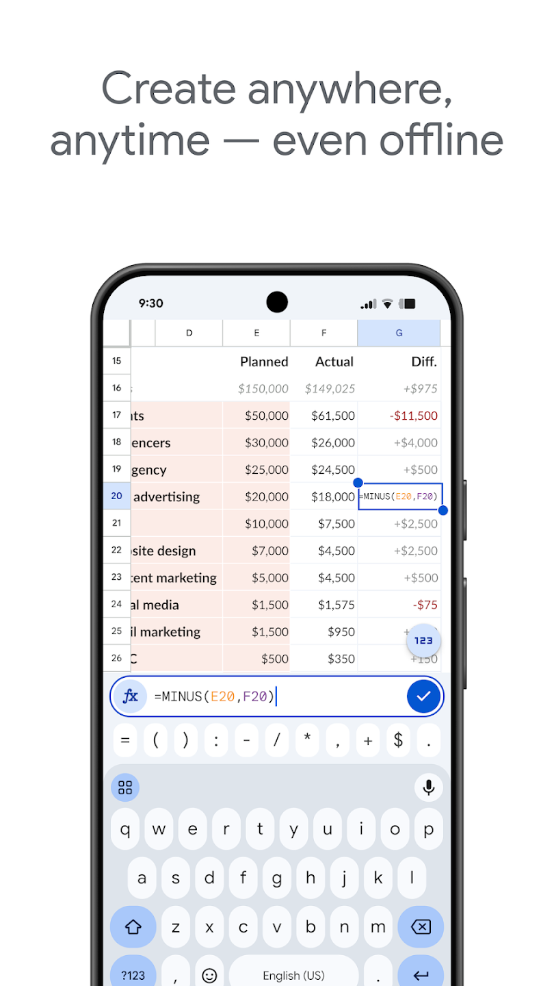 Google Sheets