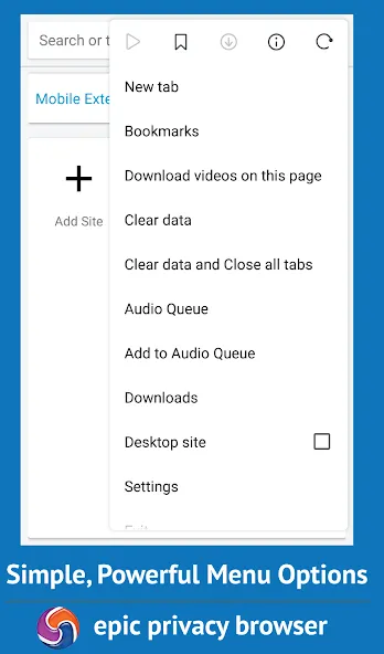 Epic Privacy Browser
