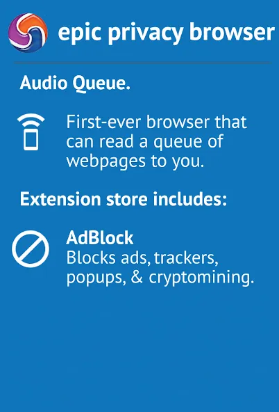 Epic Privacy Browser
