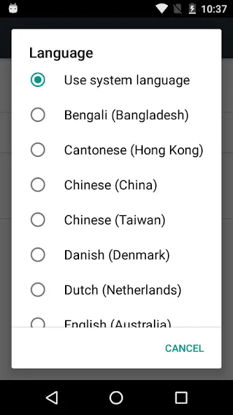Speech Services by Google