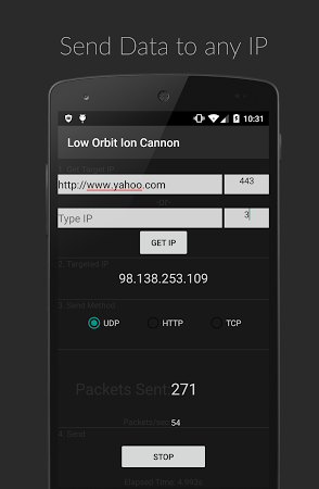 Low Orbit Ion Cannon