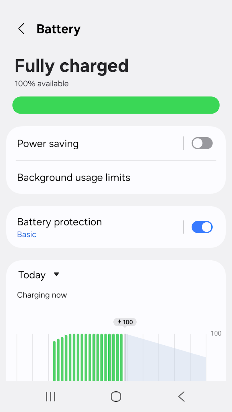 Samsung Device Care