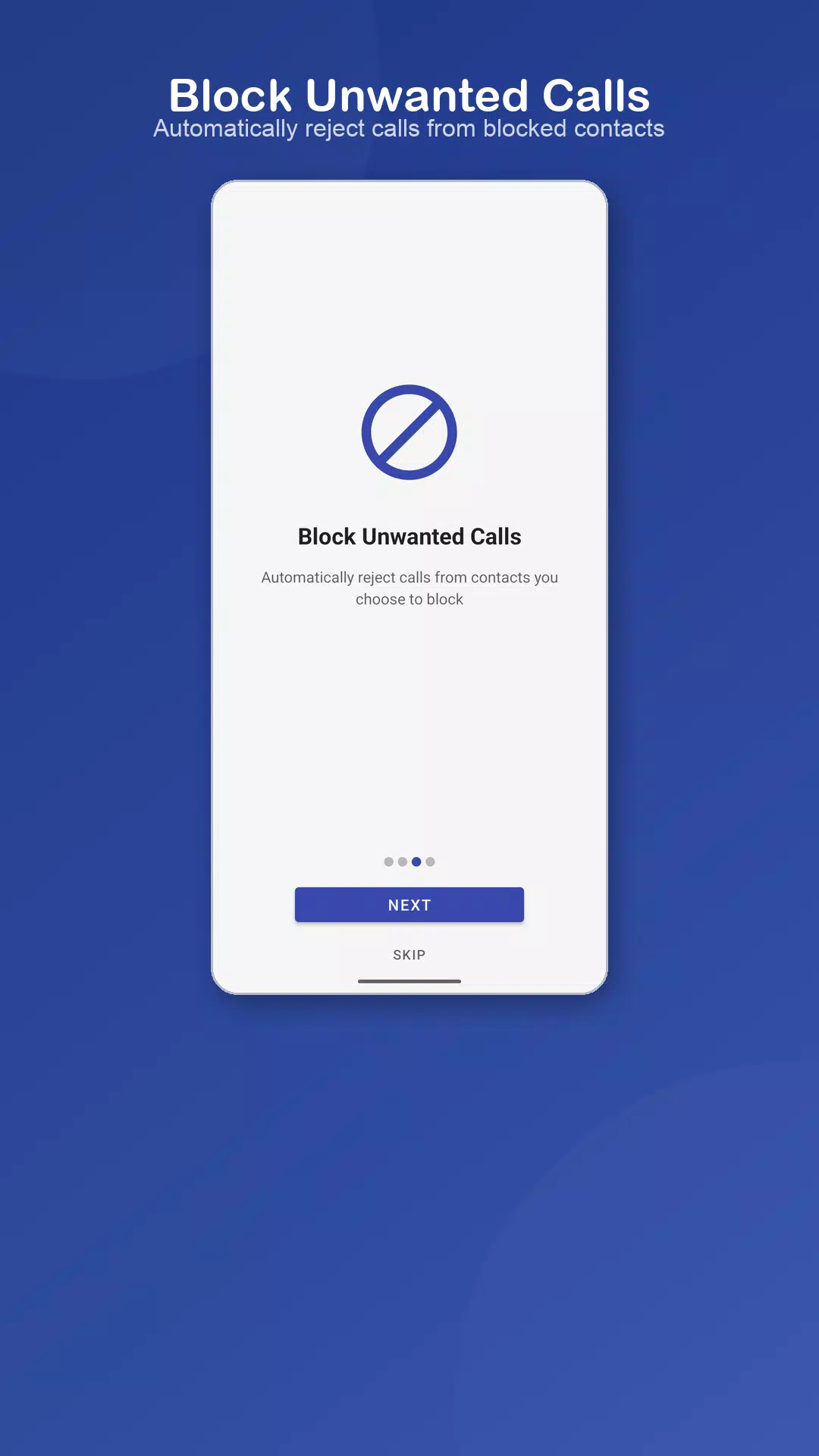 Incoming Call Lock