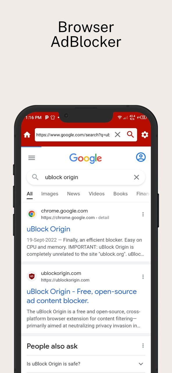 Ublock Origin Adblocker