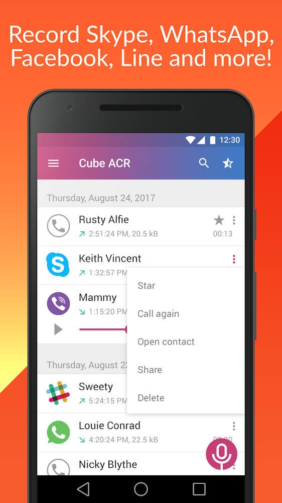 Call Recorder - Cube ACR