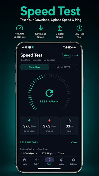 Internet Speed Meter