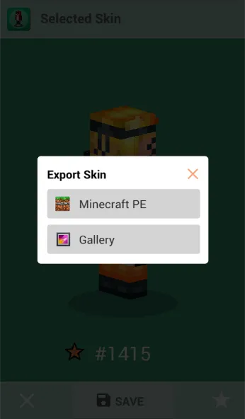 Skins for Minecraft PE