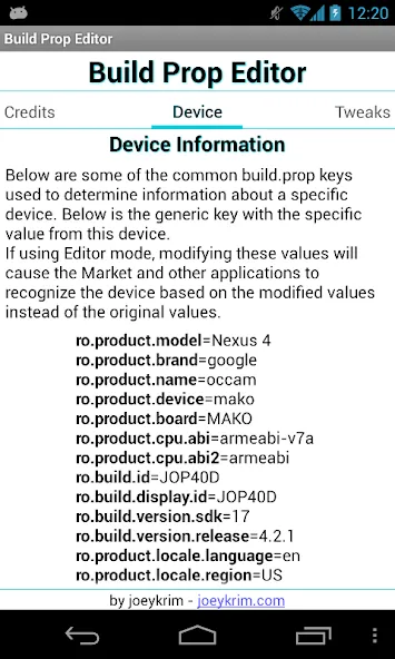 BuildProp Editor BuildProp Editor