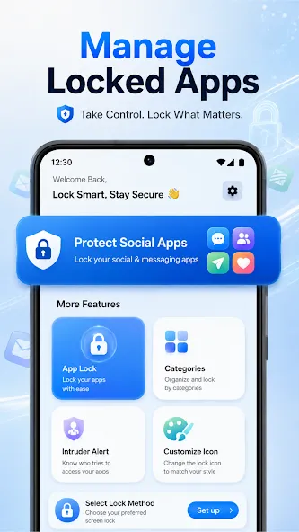 Fingerprint Lock Screen
