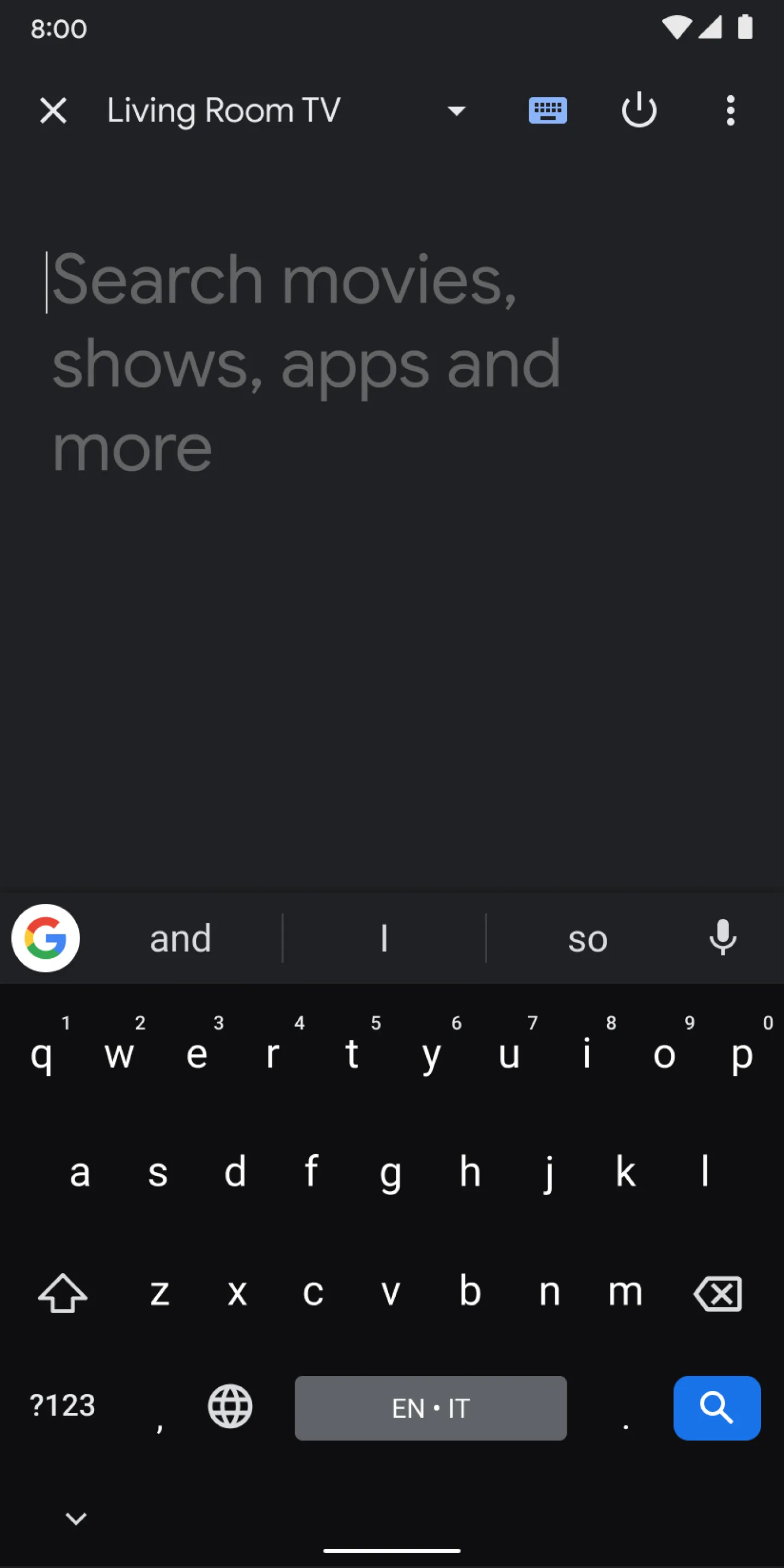 Android TV Remote